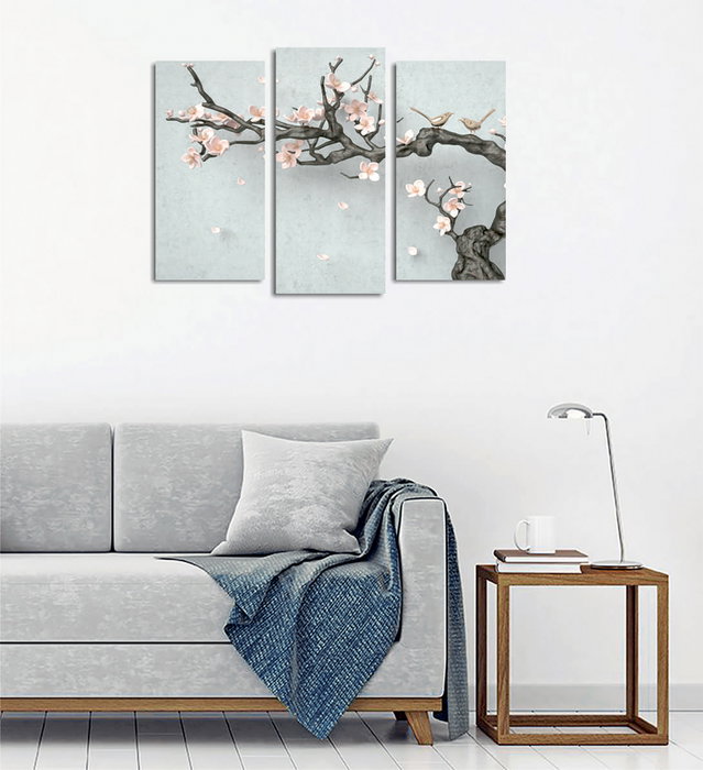 Wallity UC113 Lienzo Decorativo de 3 Piezas Multicolor Wallity UC113 Lienzo Decorativo de 3 Piezas Multicolor